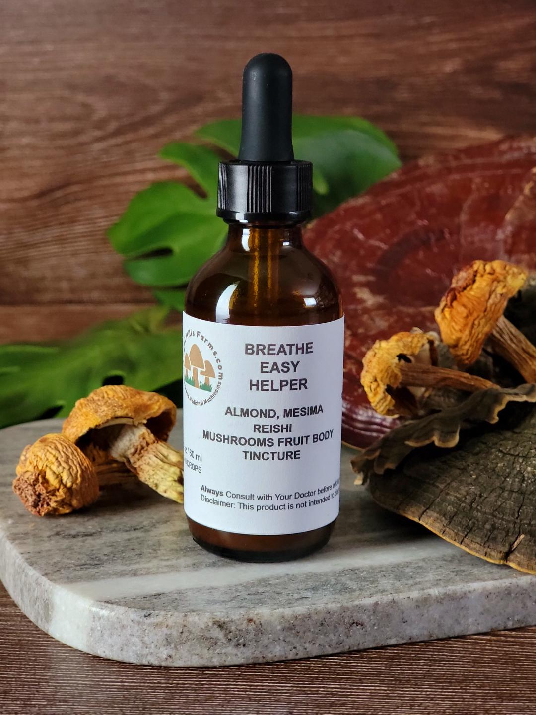 BREATH EASY MUSHROOM TINCTURE BLEND