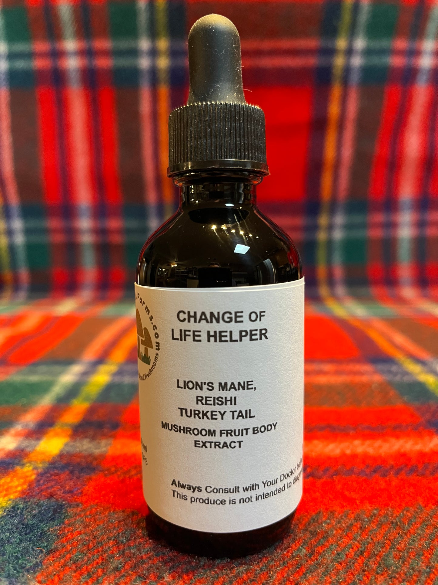 CHANGE OF LIFE HELPER MUSHROOM TINCTURE BLEND